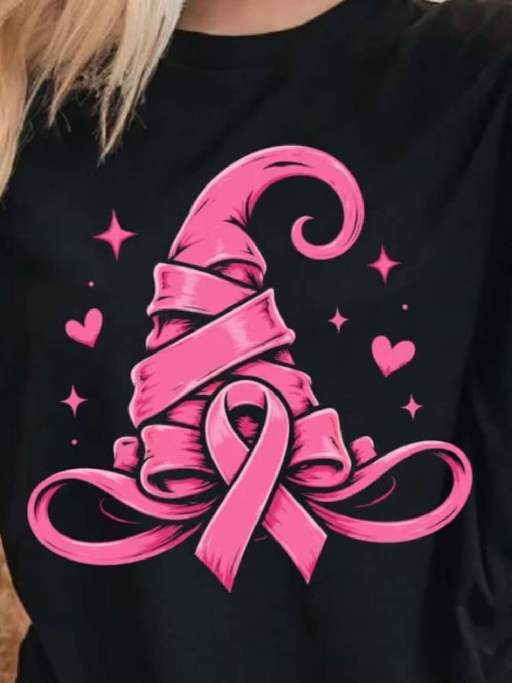 Pink Halloween Shirt, Pink October Shirt Gift, Cute Halloween Tee